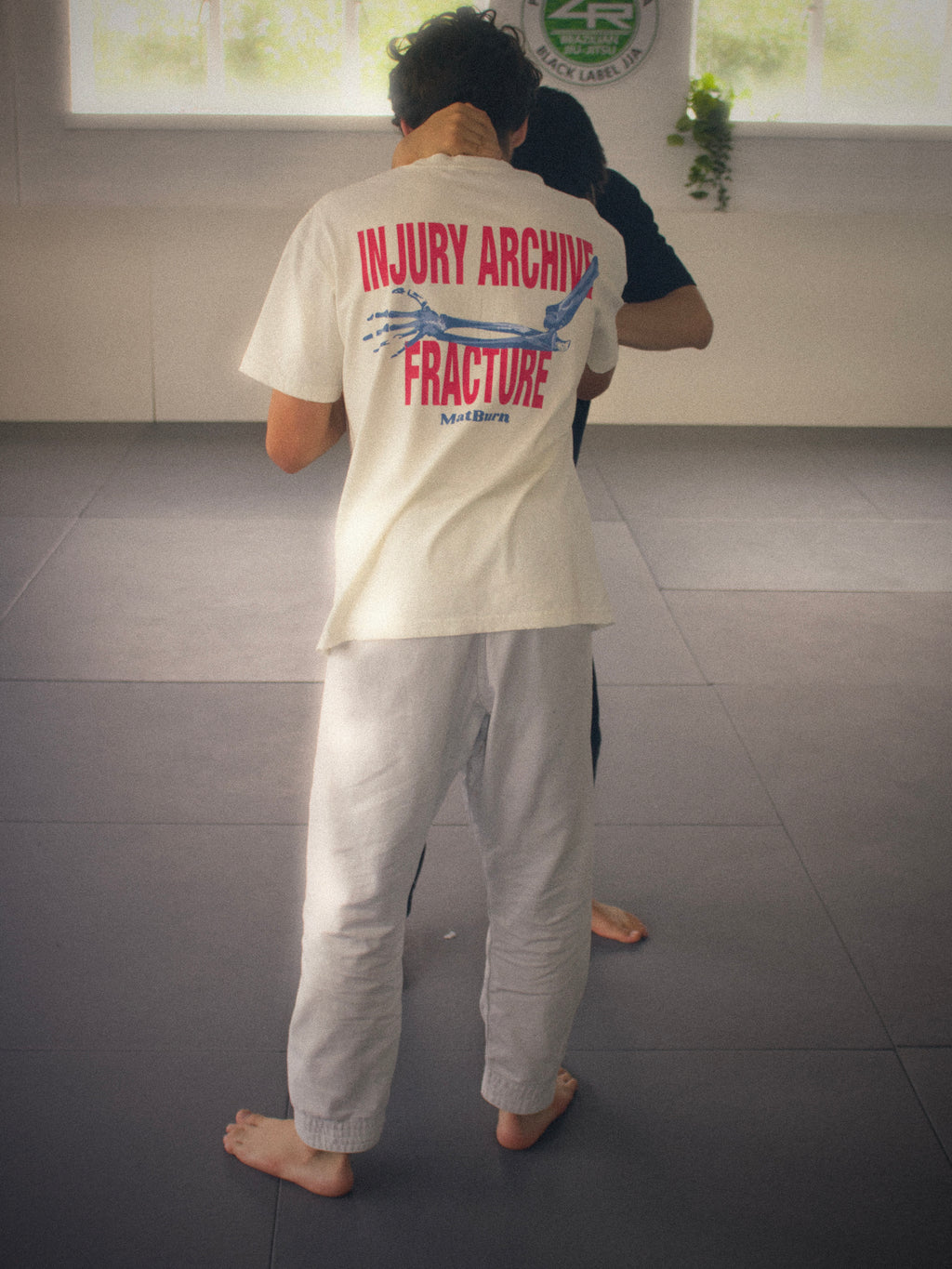 Injury Archive Tee — Ivory