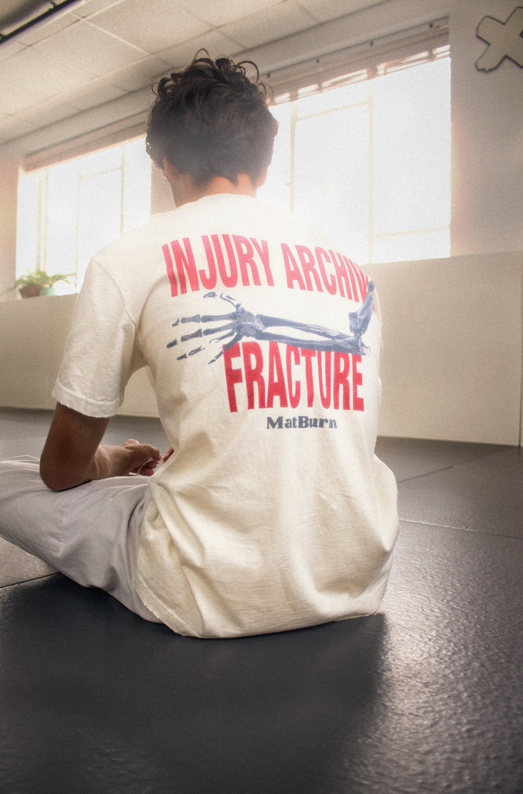 Injury Archive Tee — Ivory